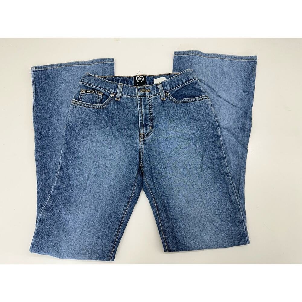 XOXO Jeans Juniors Jeans Size 3/4 Bootcut Denim Y2K